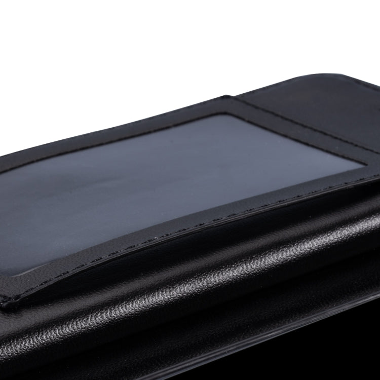 For Huawei P30 Ultra-thin 9 Card Horizontal Flip Leather Case, with Card Slots & Holder & Lanyard