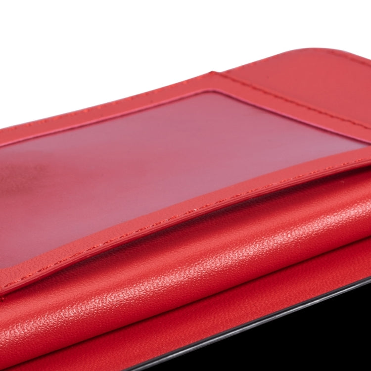 For Huawei P30 Lite Ultra-thin 9 Card Horizontal Flip Leather Case, with Card Slots & Holder & Lanyard