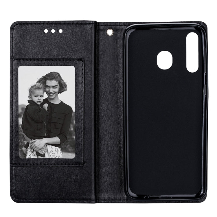 For Huawei P30 Lite Ultra-thin 9 Card Horizontal Flip Leather Case, with Card Slots & Holder & Lanyard