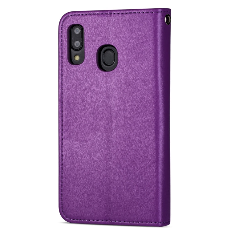 For Huawei P20 Lite Ultra-thin 9 Card Horizontal Flip Leather Case, with Card Slots & Holder & Lanyard