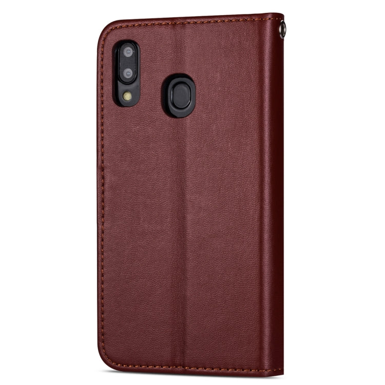 For Huawei P20 Lite Ultra-thin 9 Card Horizontal Flip Leather Case, with Card Slots & Holder & Lanyard