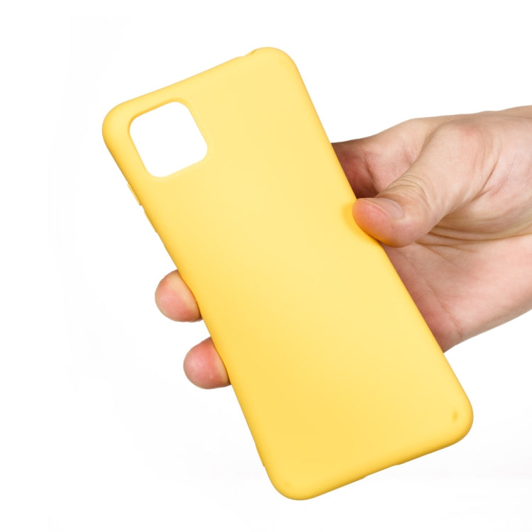 For Huawei Y5p / Honor 9s Pure Color Liquid Silicone Shockproof Full Coverage Protective Case