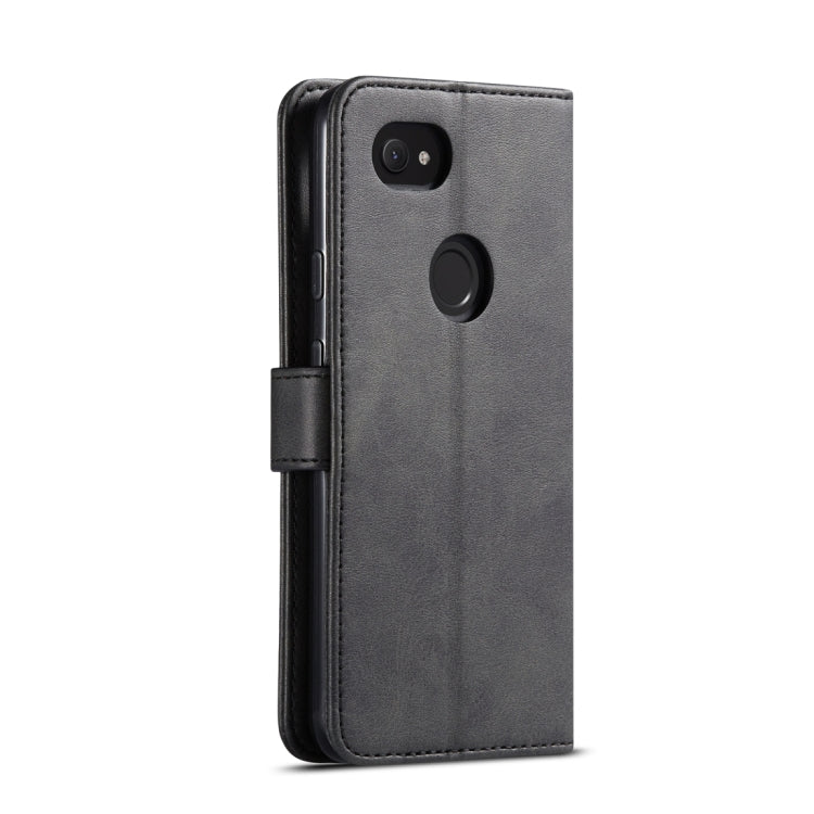 For Google Pixel 3a XL LC.IMEEKE Calf Texture Horizontal Flip Leather Case, with Holder & Card Slots & Wallet