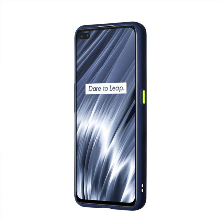 For OPPO Realme X50 Pro Skin Hand Feeling Series Shockproof Frosted PC+ TPU Protective Case