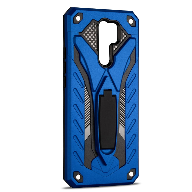 Shockproof TPU + PC Protective Case with Holder For Xiaomi Redmi 9