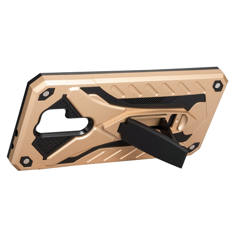 Shockproof TPU + PC Protective Case with Holder For Xiaomi Redmi 9