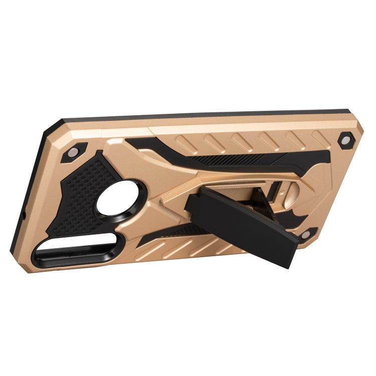 Shockproof TPU + PC Protective Case with Holder For Huawei Y6p