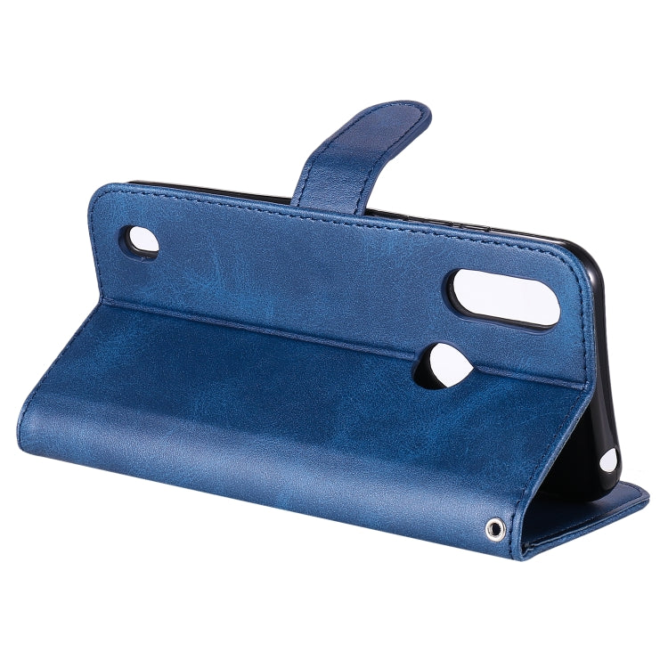 For Motorola Moto E6s (2020) Fashion Calf Texture Zipper Horizontal Flip Leather Case with Holder & Card Slots & Wallet Function