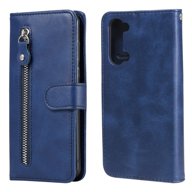 For OPPO Reno3 5G/ Find X2 Lite Fashion Calf Texture Zipper Horizontal Flip Leather Case with Holder & Card Slots & Wallet Function