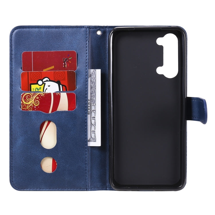 For OPPO Reno3 5G/ Find X2 Lite Fashion Calf Texture Zipper Horizontal Flip Leather Case with Holder & Card Slots & Wallet Function
