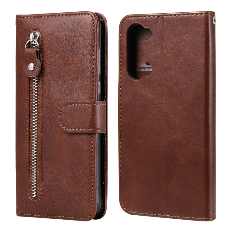 For OPPO Reno3 5G/ Find X2 Lite Fashion Calf Texture Zipper Horizontal Flip Leather Case with Holder & Card Slots & Wallet Function