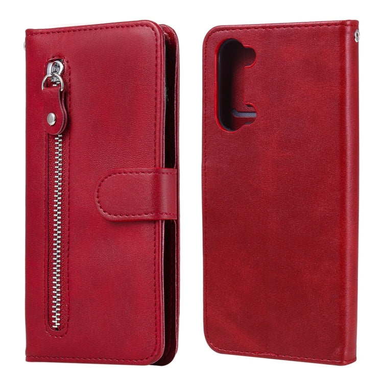 For OPPO Reno3 5G/ Find X2 Lite Fashion Calf Texture Zipper Horizontal Flip Leather Case with Holder & Card Slots & Wallet Function