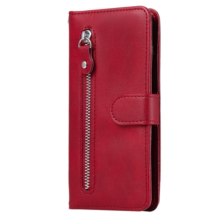 For OPPO Reno3 5G/ Find X2 Lite Fashion Calf Texture Zipper Horizontal Flip Leather Case with Holder & Card Slots & Wallet Function