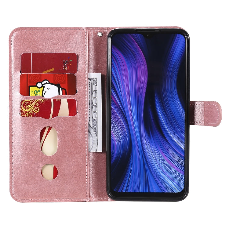 For Xiaomi Redmi 9 Fashion Calf Texture Zipper Horizontal Flip Leather Case with Holder & Card Slots & Wallet Function