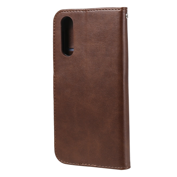 For Sony Xperia 10 II Fashion Calf Texture Zipper Horizontal Flip Leather Case with Holder & Card Slots & Wallet Function