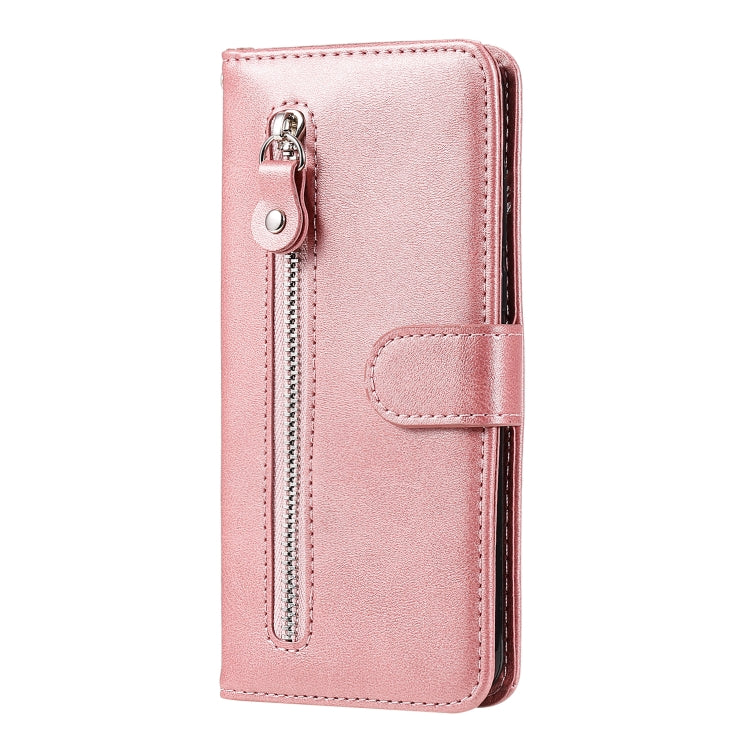 For Sony Xperia L4 Fashion Calf Texture Zipper Horizontal Flip Leather Case with Holder & Card Slots & Wallet Function