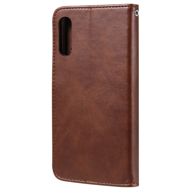 For Sony Xperia L4 Fashion Calf Texture Zipper Horizontal Flip Leather Case with Holder & Card Slots & Wallet Function