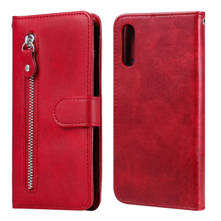 For Sony Xperia L4 Fashion Calf Texture Zipper Horizontal Flip Leather Case with Holder & Card Slots & Wallet Function