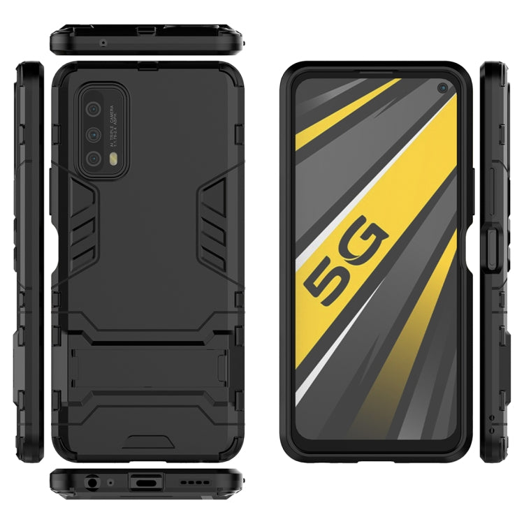 For Vivo iQOO Z1x PC + TPU Shockproof Protective Case with Invisible Holder