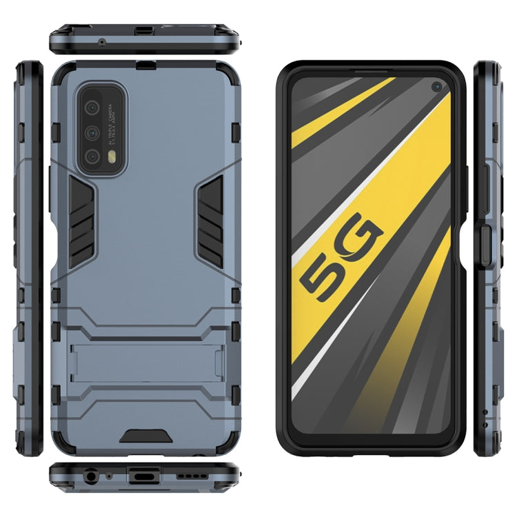 For Vivo iQOO Z1x PC + TPU Shockproof Protective Case with Invisible Holder