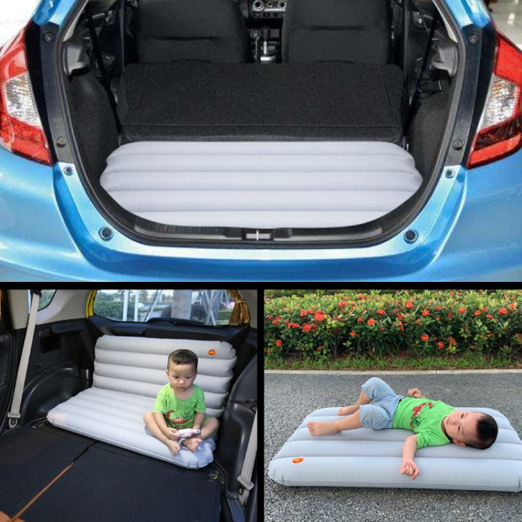Z57Q1 Large Square Stool + Cloth Increased Pad + Car Pump Universal Car Travel Inflatable Stool