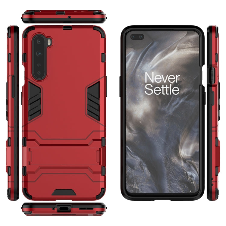 For OnePlus Nord PC + TPU Shockproof Protective Case with Invisible Holder