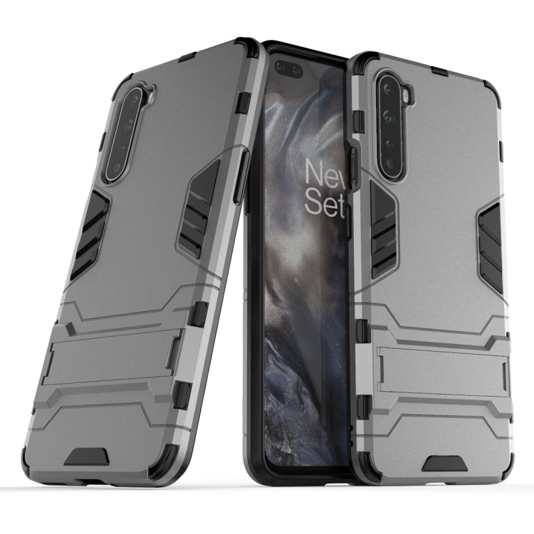 For OnePlus Nord PC + TPU Shockproof Protective Case with Invisible Holder