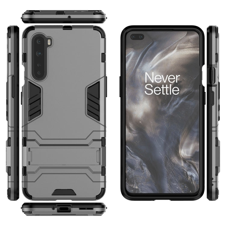 For OnePlus Nord PC + TPU Shockproof Protective Case with Invisible Holder