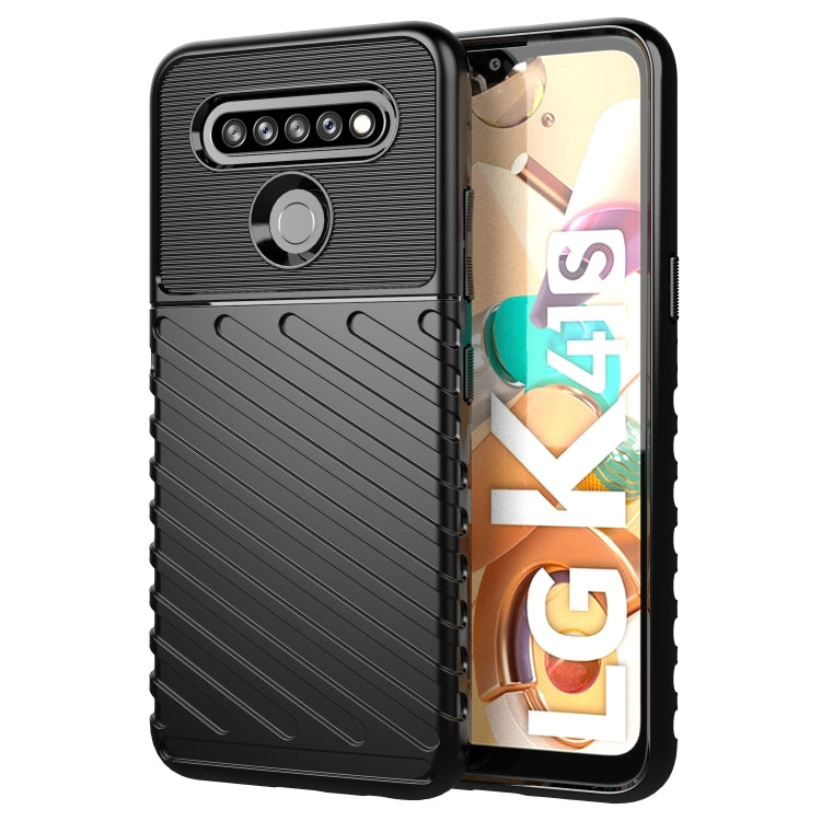 For LG K41S Thunderbolt Shockproof TPU Protective Soft Case