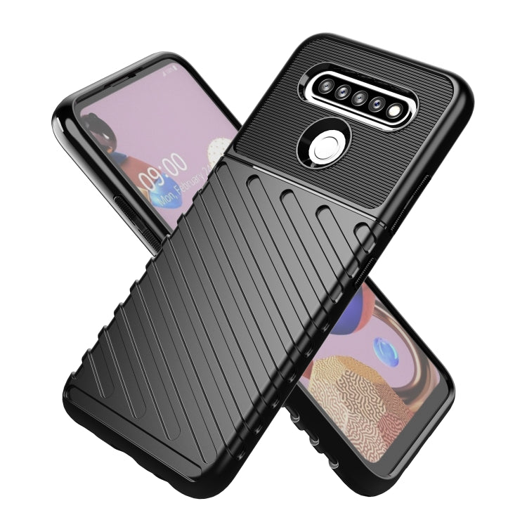 For LG K51S Thunderbolt Shockproof TPU Protective Soft Case