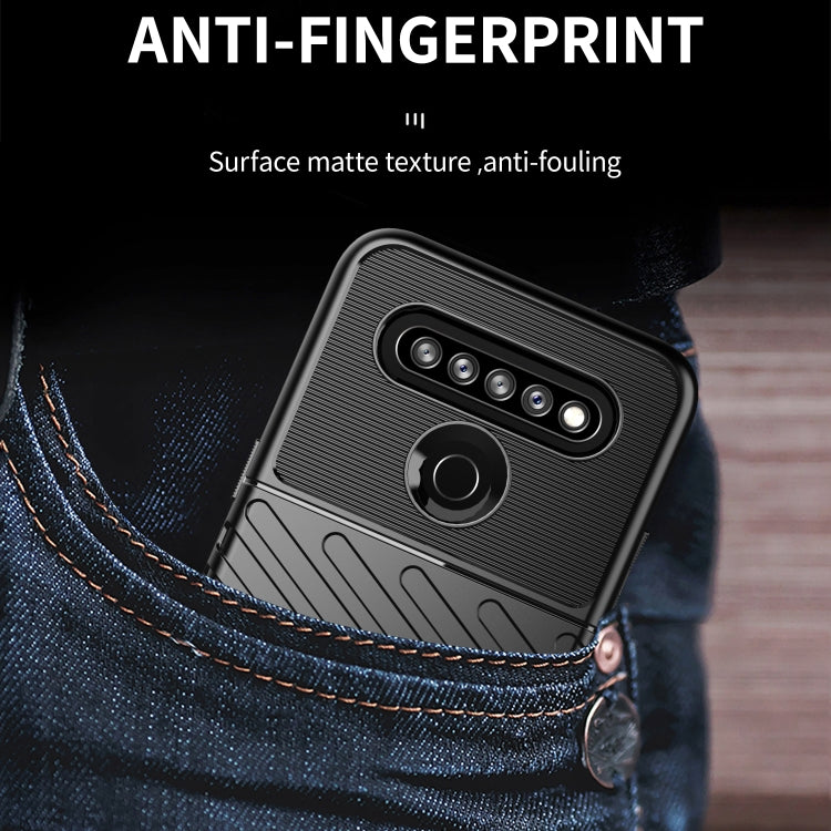 For LG K51S Thunderbolt Shockproof TPU Protective Soft Case