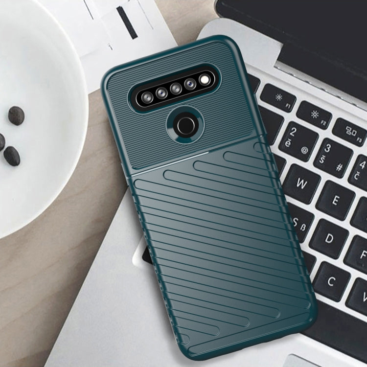 For LG K51S Thunderbolt Shockproof TPU Protective Soft Case