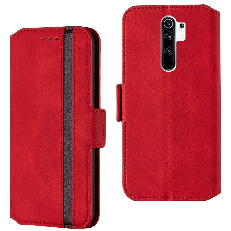 For Xiaomi Redmi 9 Vintage Matte Oil-edge Horizontal Flip Leather Case with Holder & Card Slots