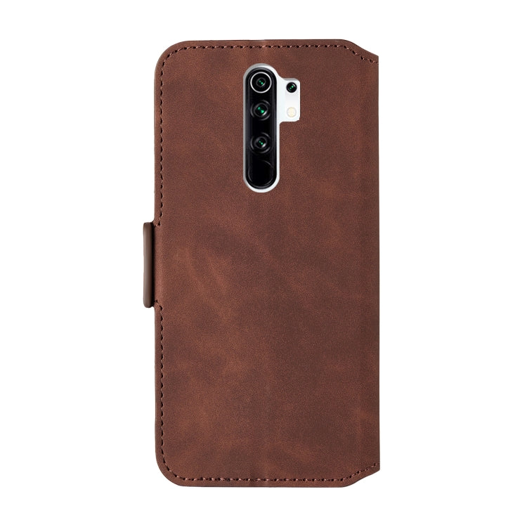 For Xiaomi Redmi 9 Vintage Matte Oil-edge Horizontal Flip Leather Case with Holder & Card Slots