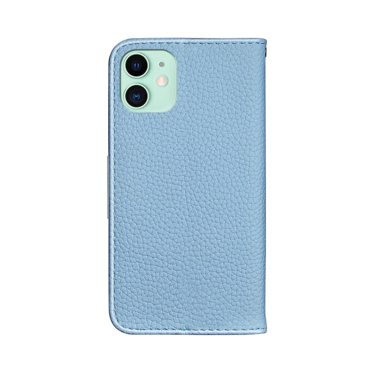 For iPhone 12 mini Litchi Texture Horizontal Flip Leather Case with Holder & Card Slots