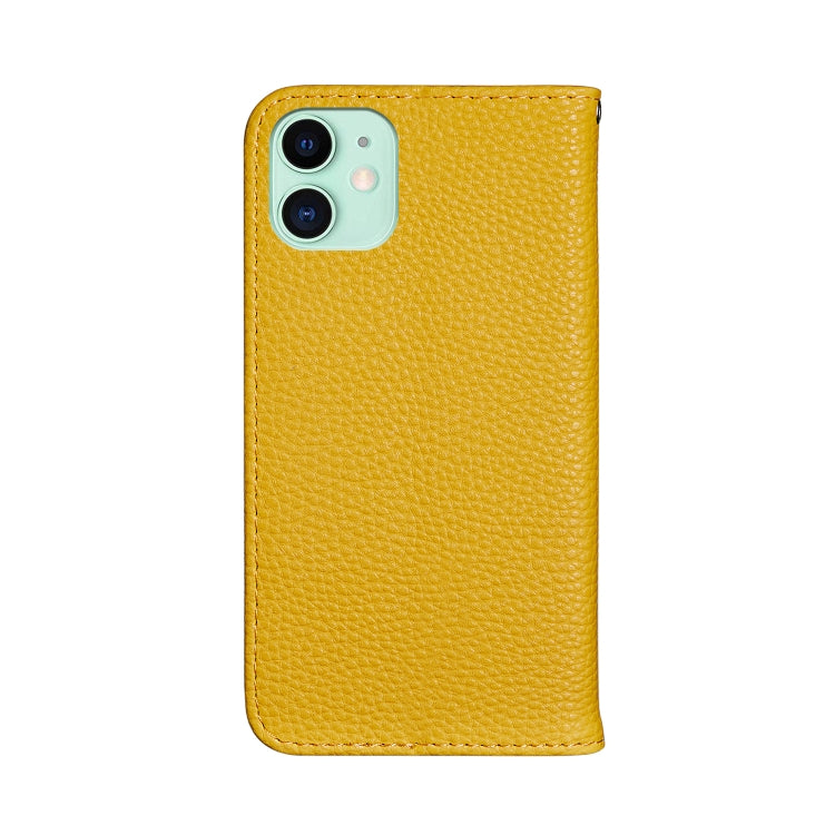 For iPhone 12 mini Litchi Texture Horizontal Flip Leather Case with Holder & Card Slots