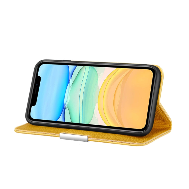 For iPhone 12 mini Litchi Texture Horizontal Flip Leather Case with Holder & Card Slots