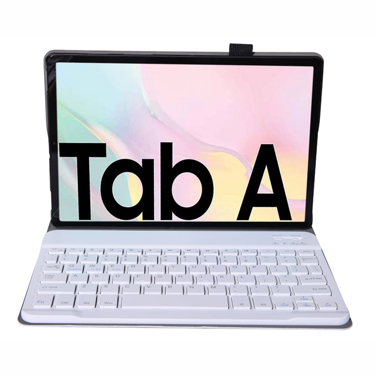 A500 For Samsung Galaxy Tab A7 T500/T505 10.4 inch 2020 Detachable Bluetooth Keyboard Ultrathin Horizontal Flip Leather Tablet Case with Holder & Elastic Band