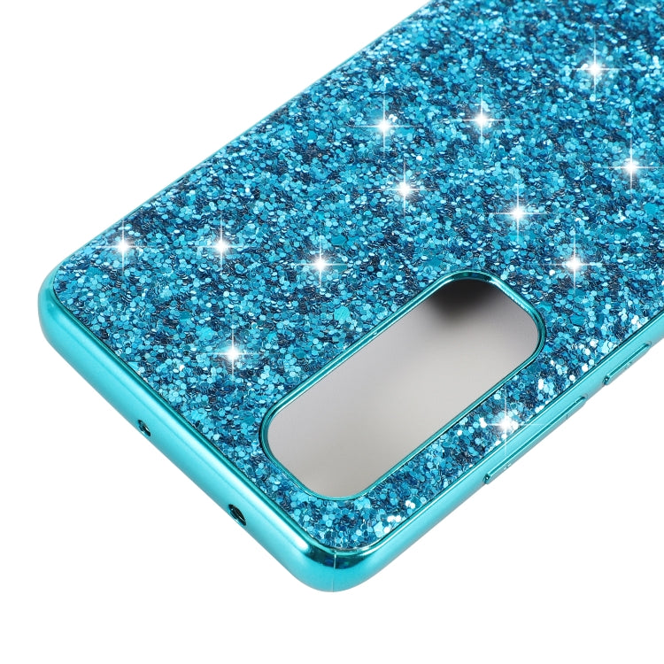 For Xiaomi Mi Note 10 Lite Glitter Powder Shockproof TPU Protective Case