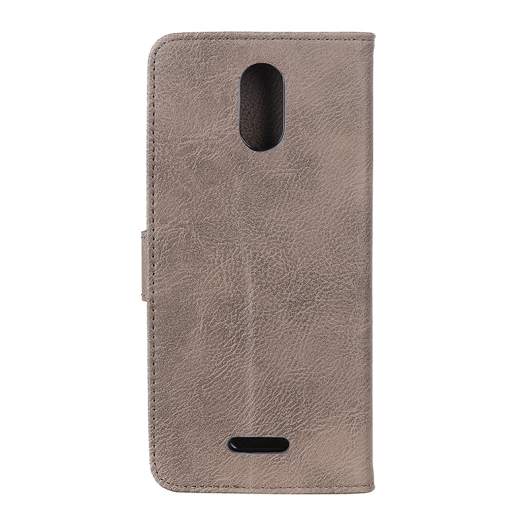 For Wiko SUNNY 5 KHAZNEH Cowhide Texture Horizontal Flip Leather Case with Holder & Card Slots & Wallet