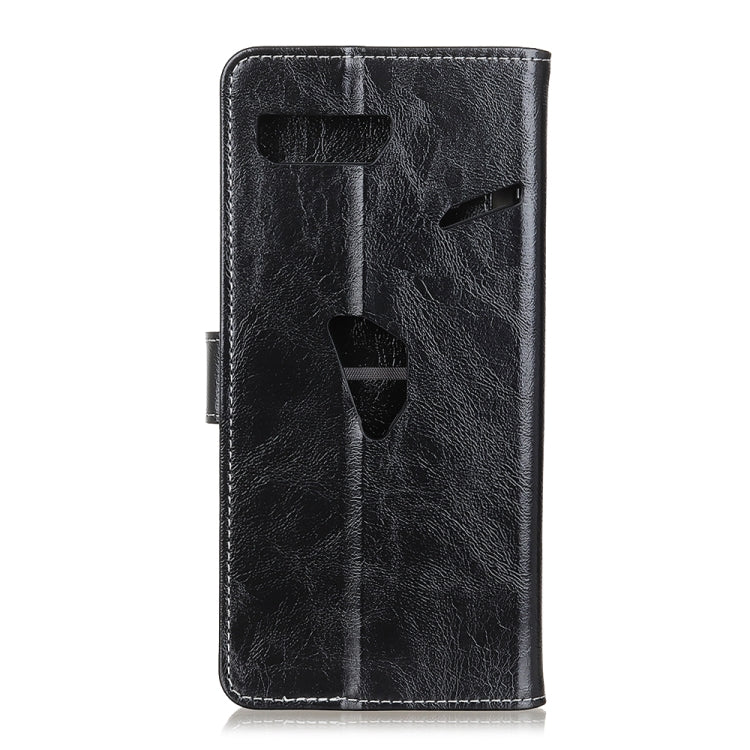 For ASUS ROG Phone 3 ZS661KS Retro Crazy Horse Texture Horizontal Flip Leather Case with Holder & Card Slots & Photo Frame & Wallet