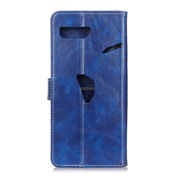 For ASUS ROG Phone 3 ZS661KS Retro Crazy Horse Texture Horizontal Flip Leather Case with Holder & Card Slots & Photo Frame & Wallet