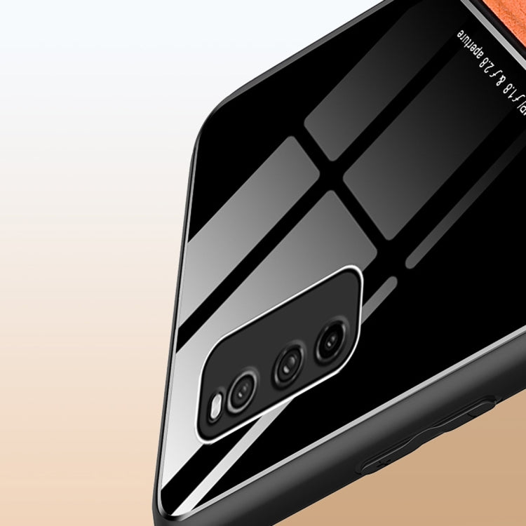 For Vivo iQOO Neo3 All-inclusive Leather + Organic Glass Phone Case with Metal Iron Sheet