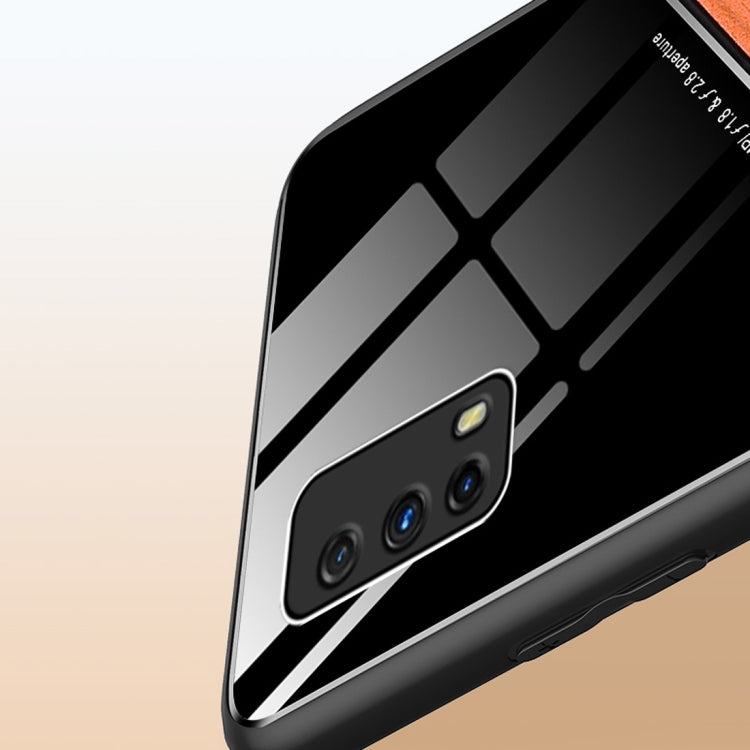 For Vivo iQOO Z1x All-inclusive Leather + Organic Glass Phone Case with Metal Iron Sheet