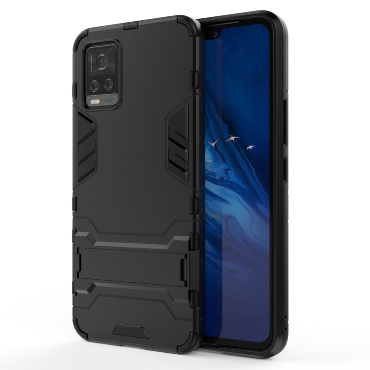 For Vivo S7 5G PC + TPU Shockproof Protective Case with Holder