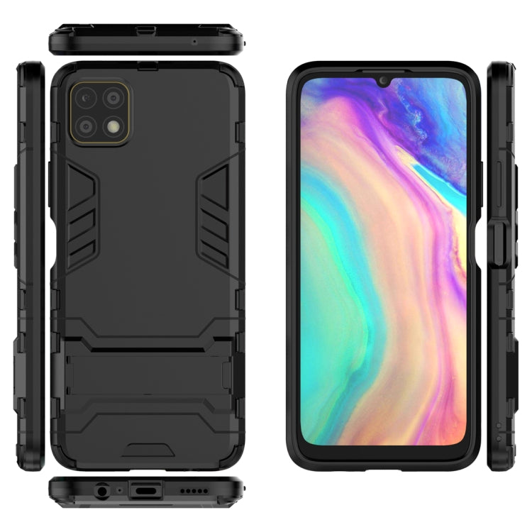 For Huawei Enjoy 20 PC + TPU Shockproof Protective Case with Holder