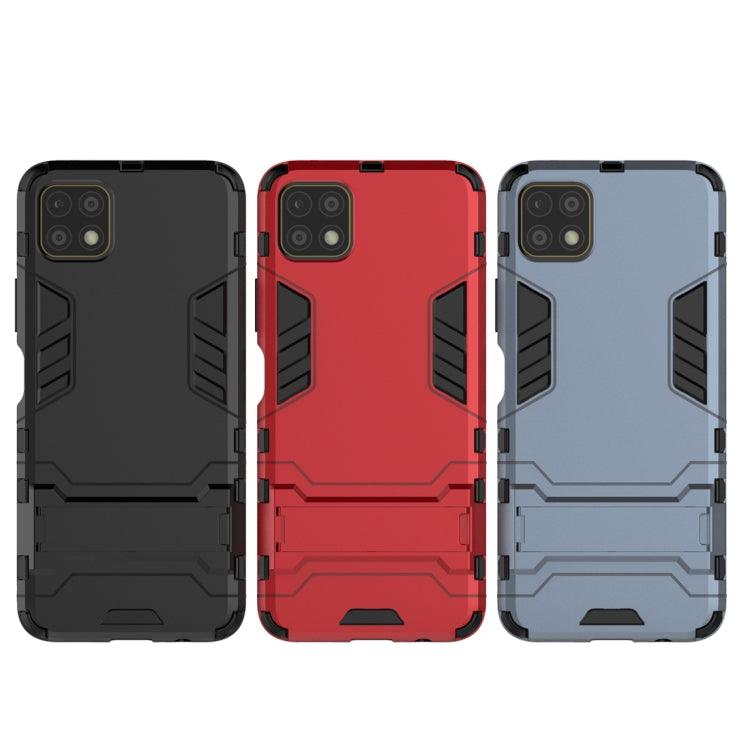 For Huawei Enjoy 20 PC + TPU Shockproof Protective Case with Holder