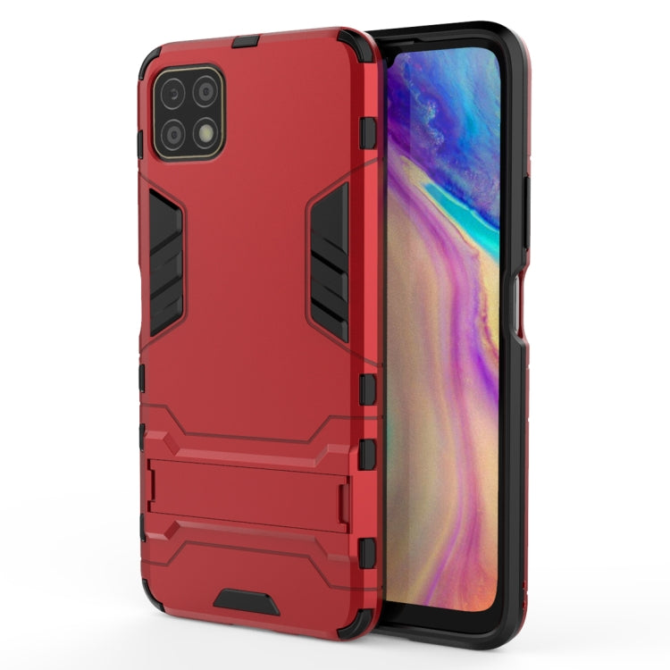 For Huawei Enjoy 20 PC + TPU Shockproof Protective Case with Holder