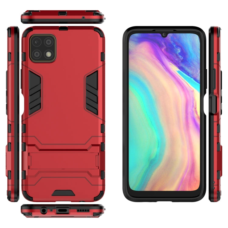 For Huawei Enjoy 20 PC + TPU Shockproof Protective Case with Holder