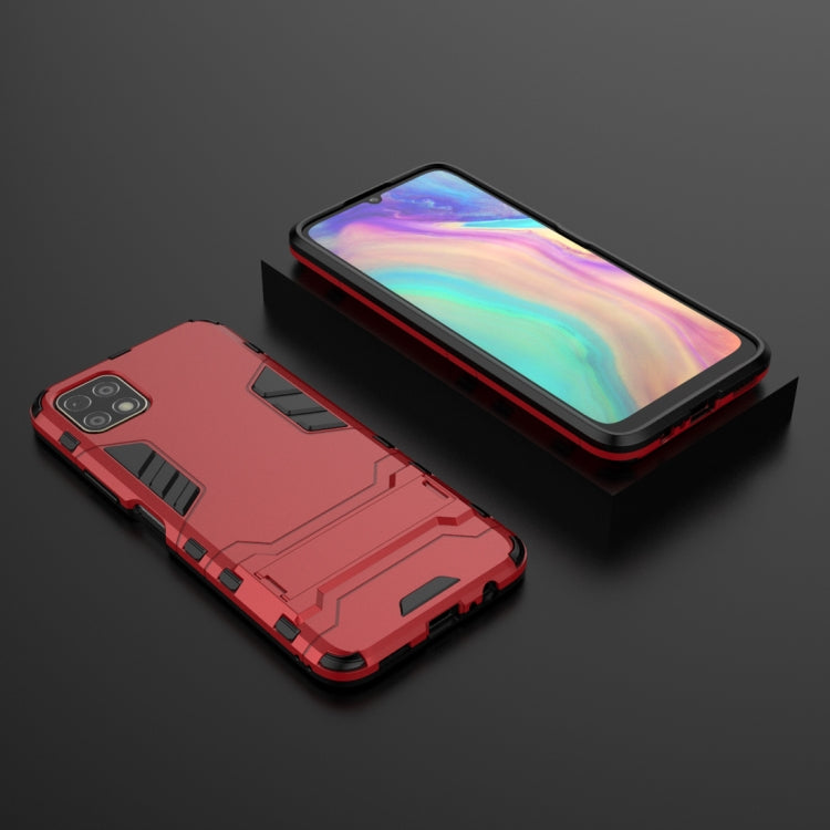 For Huawei Enjoy 20 PC + TPU Shockproof Protective Case with Holder